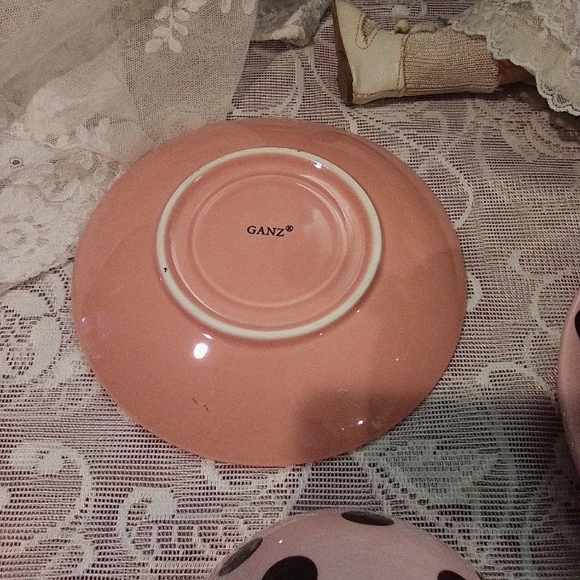 Pink Polka Dot Tea Set for Kids - Picture 9 of 9